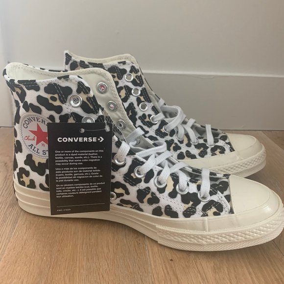 converse leopard print sneakers